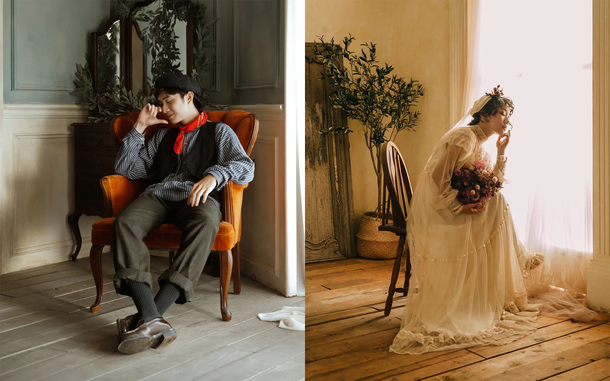 舊時光的浪漫影像 | 復古婚紗攝影 | Retro Style| 宇宙拿鐵 