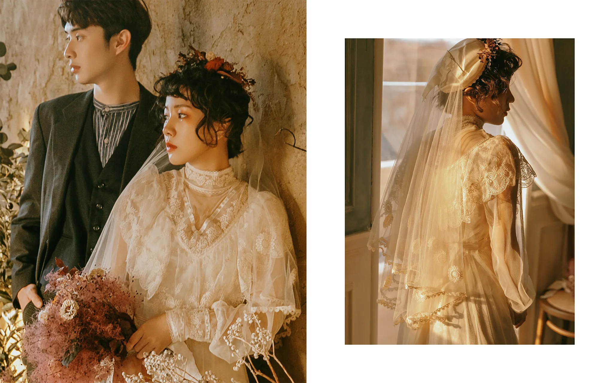 舊時光的浪漫影像 | 復古婚紗攝影 | Retro Style| 宇宙拿鐵 