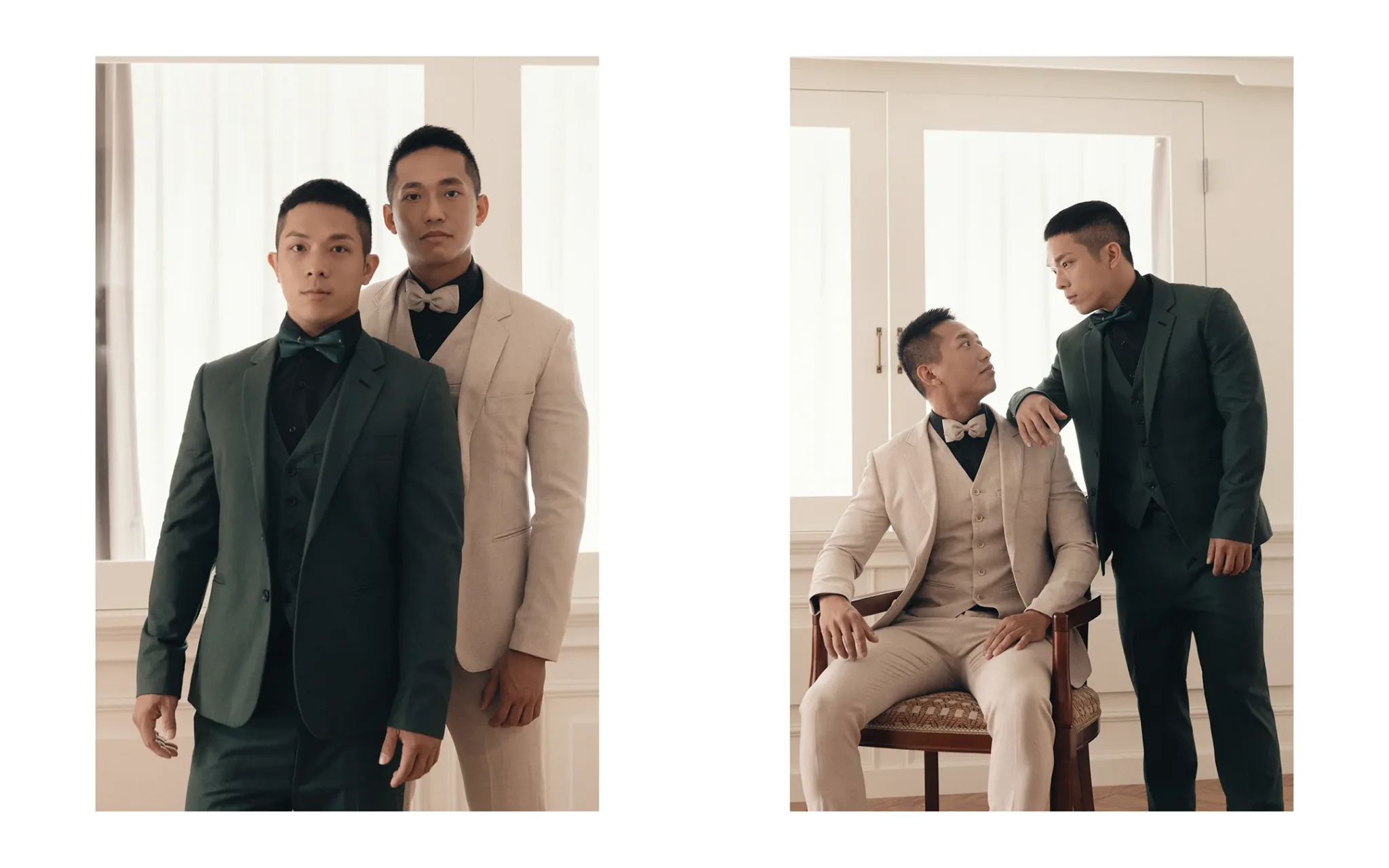 宇宙拿鐵 Lattefotos 質感婚紗：Josh & Roy 光影全身像