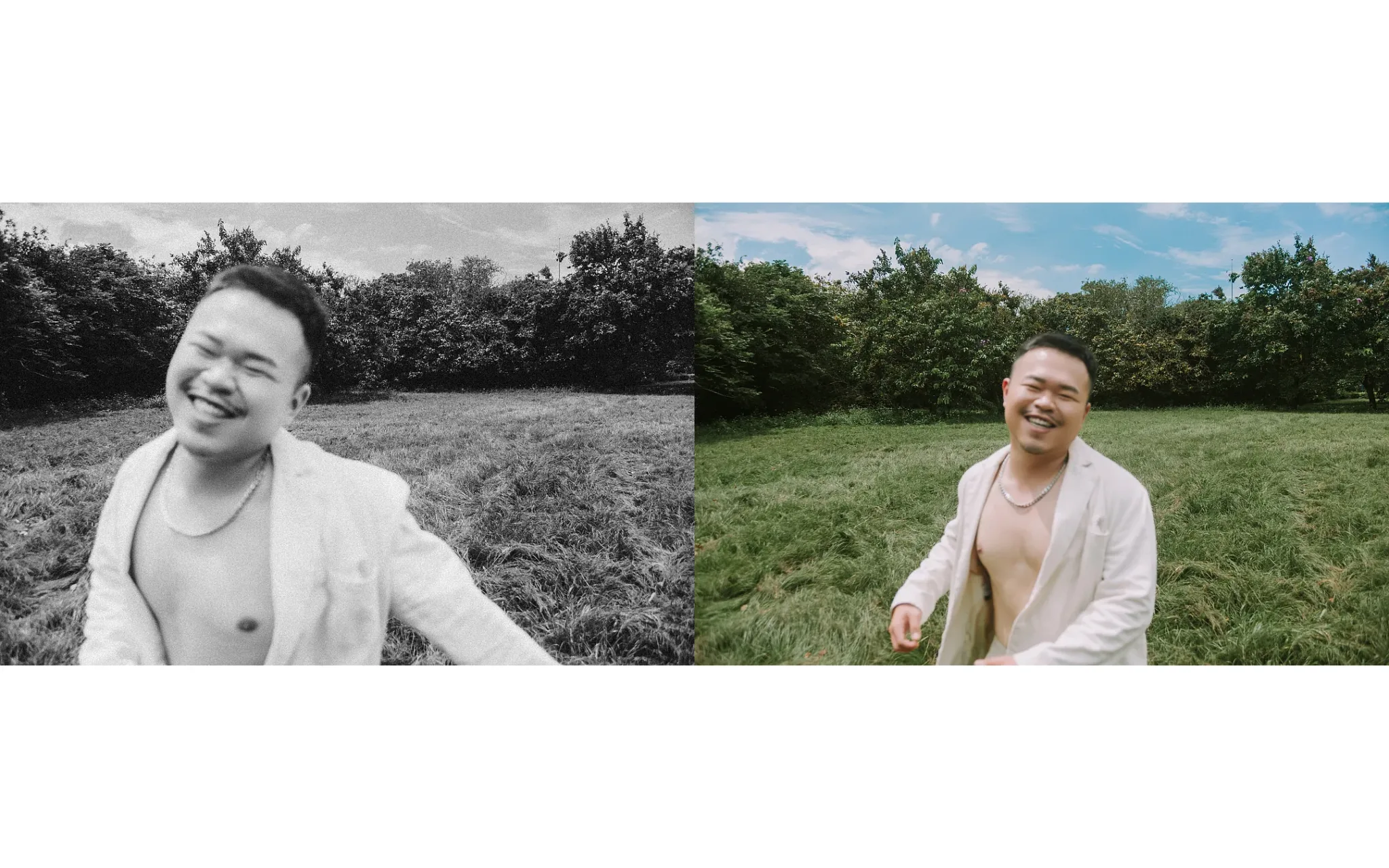 戶外的輕爽氣息 | 台中 | 都會公園 | 男性寫真 | 宇宙拿鐵 