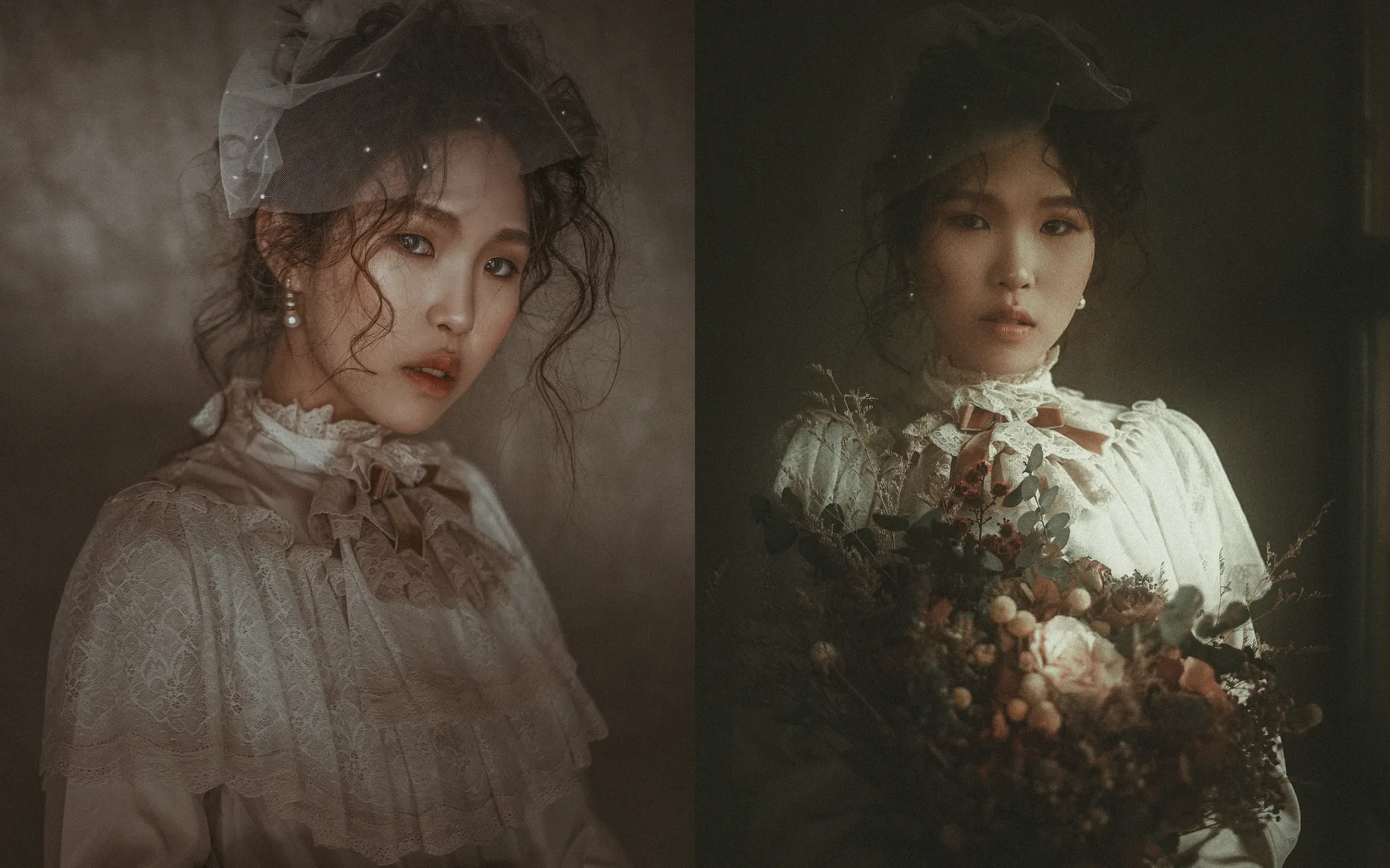 寧靜復古蕾絲肖像| 台中 | 女性寫真 | 宇宙拿鐵 