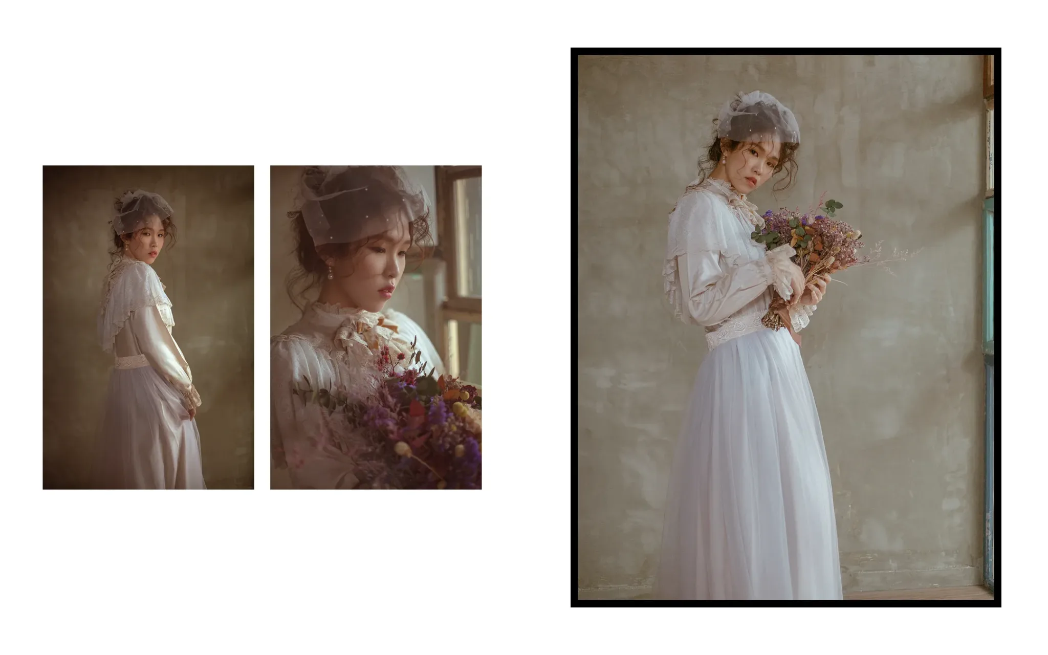 寧靜復古蕾絲肖像| 台中 | 女性寫真 | 宇宙拿鐵 
