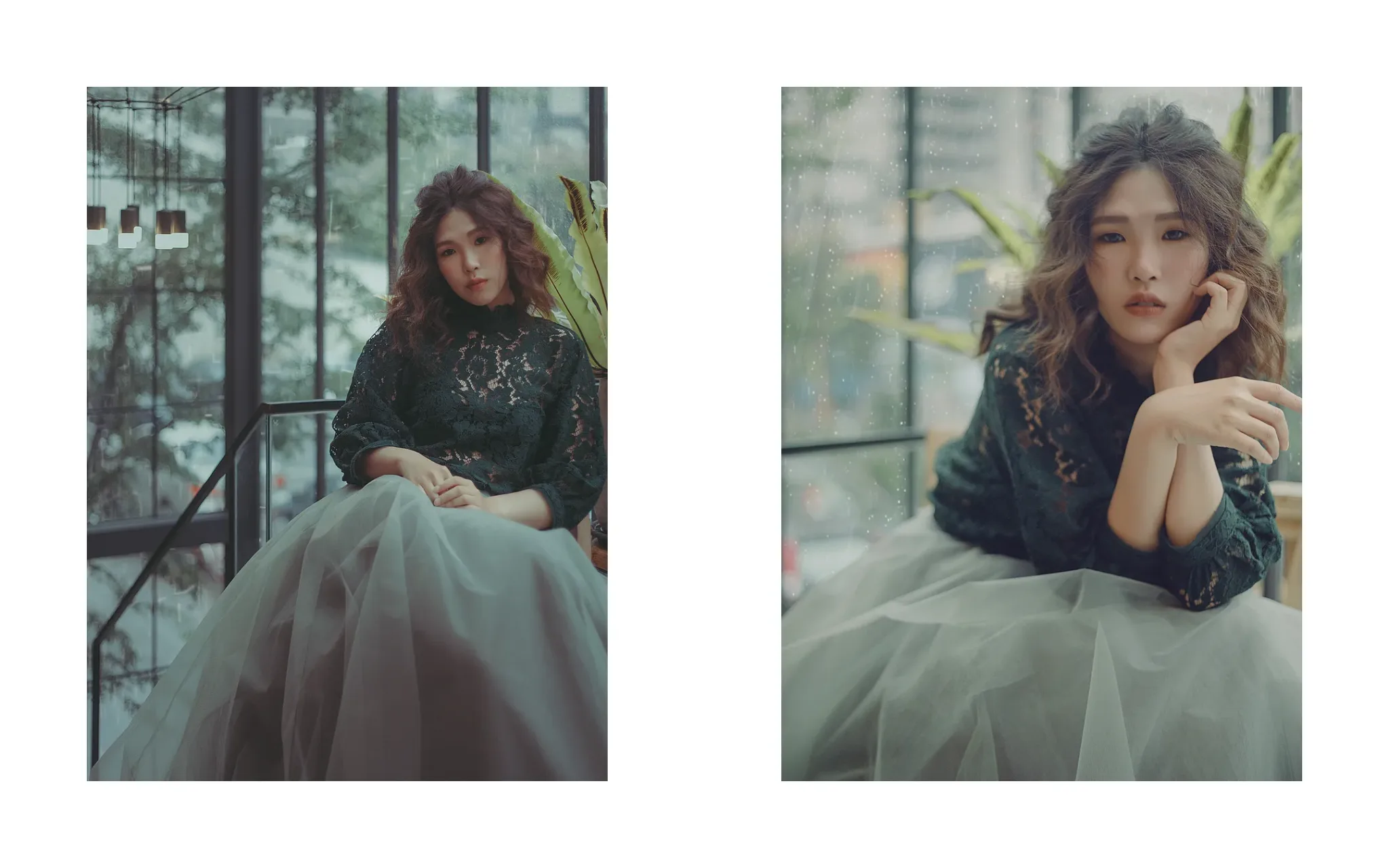 寧靜復古蕾絲肖像| 台中 | 女性寫真 | 宇宙拿鐵 