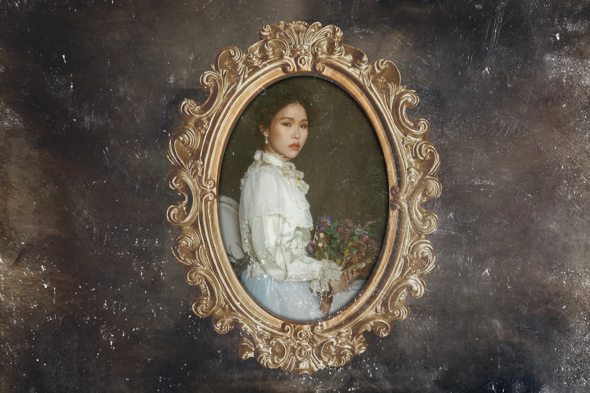 A Quiet Bloom 8 寧靜 Serenity | 女性寫真攝影 | 復古肖像 | Female Portraits