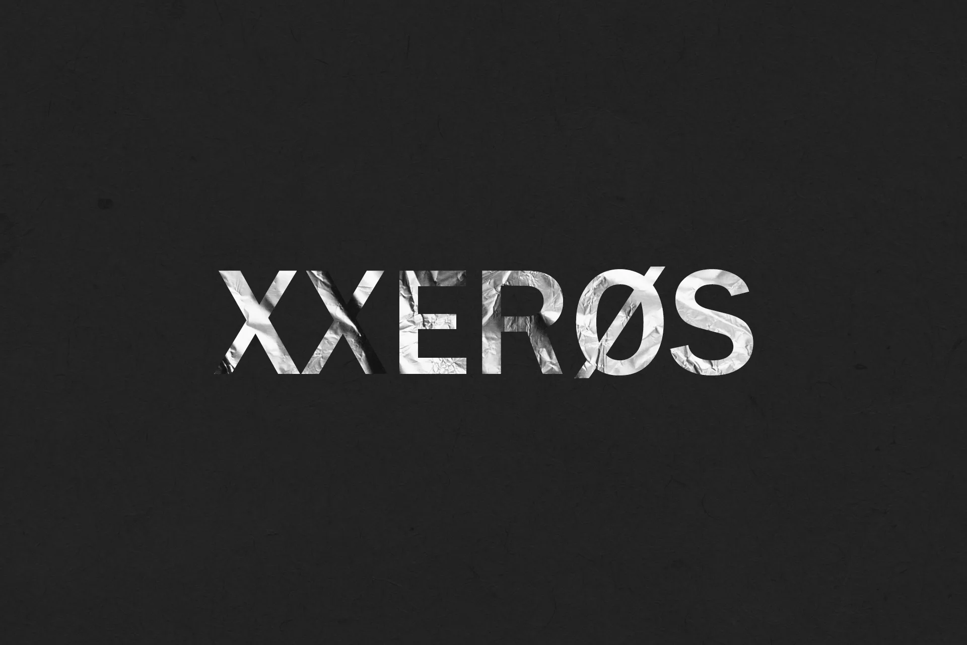 XXERØS Magazine -LOGO Photo 宇宙拿鐵出版的XXERØS Magazine Logo形象